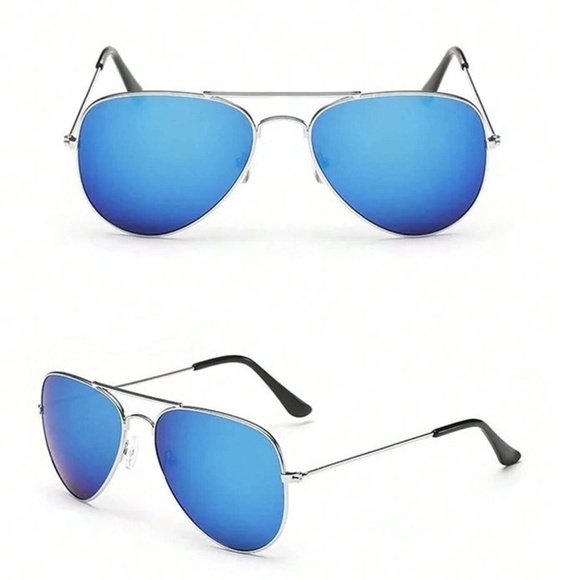 Luxe Mirrored Aviator Outdoor Sunnies Sunglasses - Picture 7 of 8